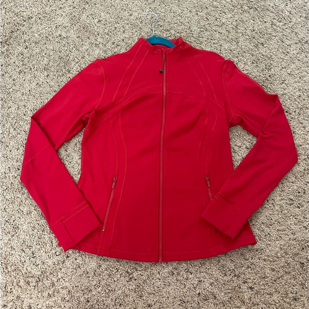 Lululemon Define Jacket Red - Picture 1 of 2